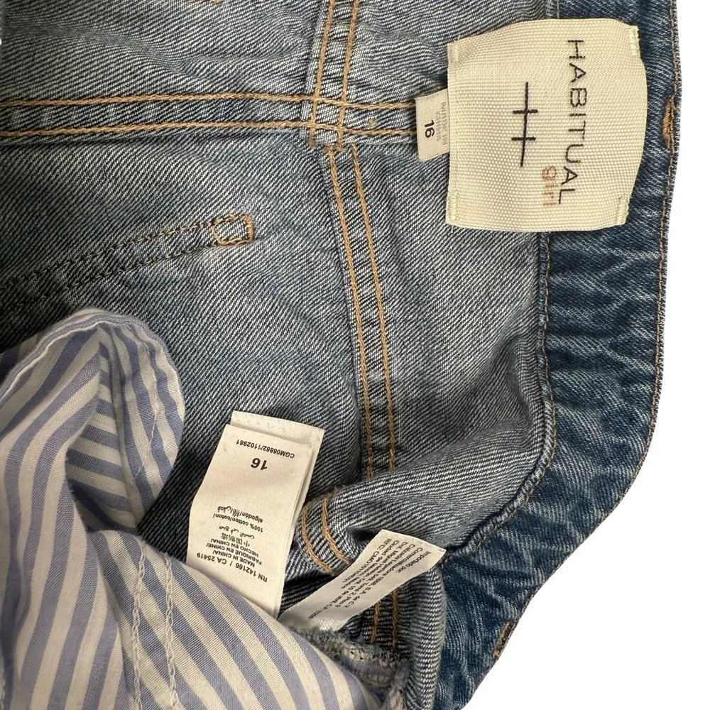 Habitual Blue Flare & Wide Leg Jeans - Picture 8 of 15